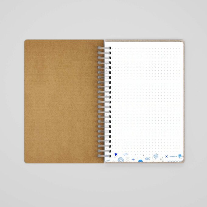Dot Grid Notebook, Inside Front Cover Image