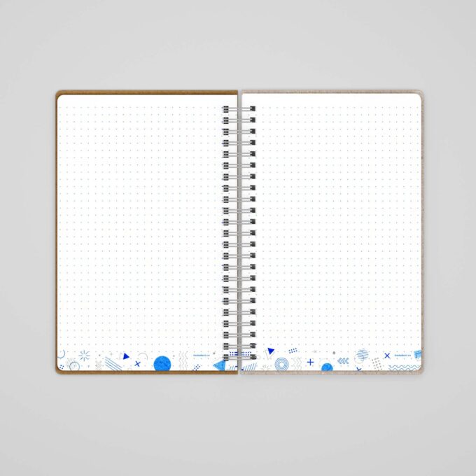 Dot Grid Notebook, Inside Spread Image