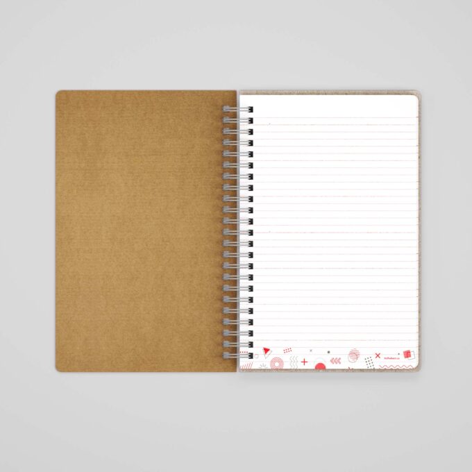 Ruled Notebook, Inside Front Cover Image